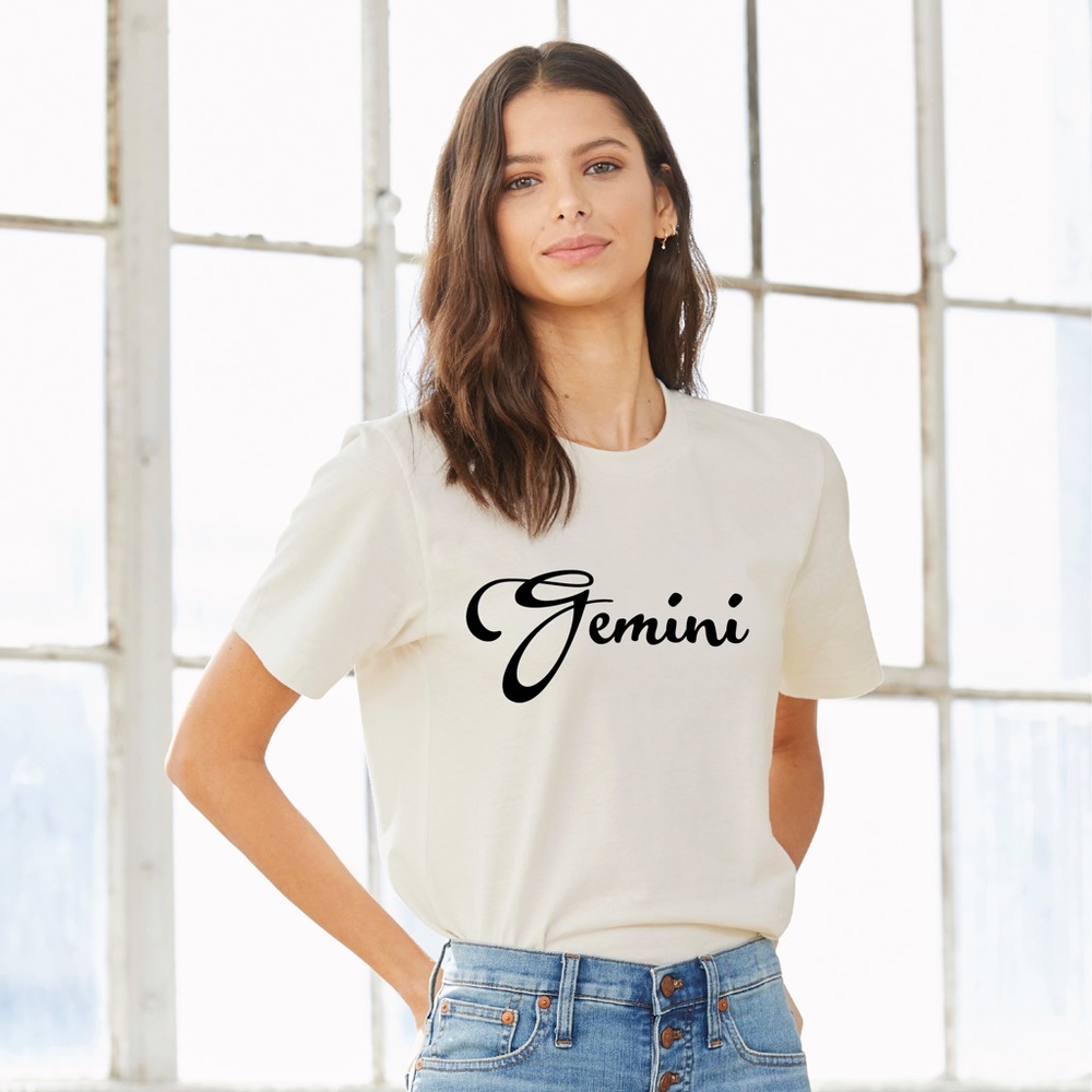 “Gemini” Zodiac Sign Tee